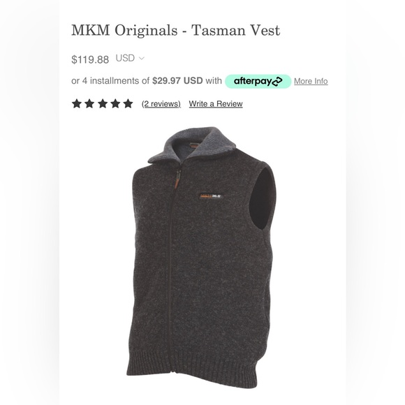 The Tasman Vest is a great layering garment for the outdoors or as workwear. - Picture 4 of 13